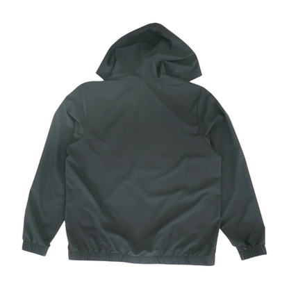 Black Solid 1/4 Zip Pullover