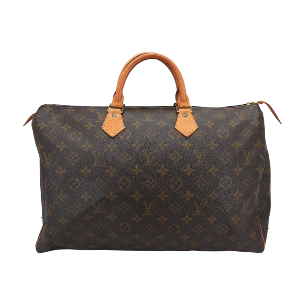 Brown Speedy 40 Handbag
