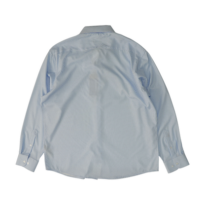 Blue Check Long Sleeve Button Down
