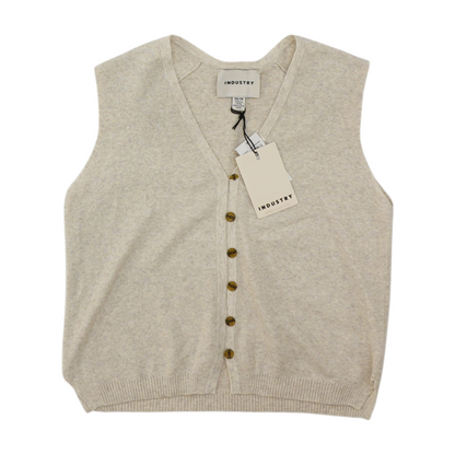 Beige Vest Sweater