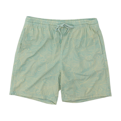 Blue Tropical Swim Bottom