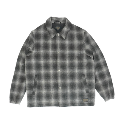 Gray Plaid Coat