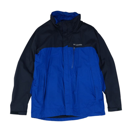 Blue Color Block Active Jacket
