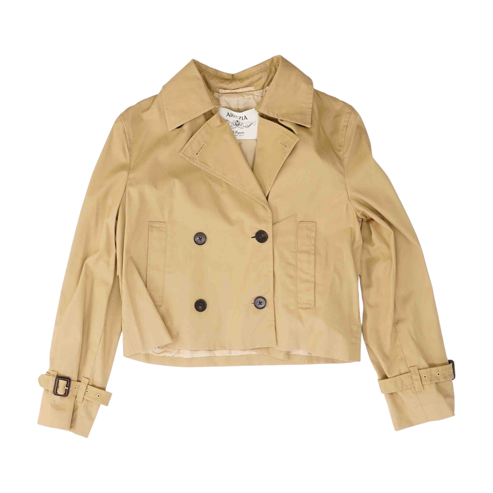 Tan Solid Jacket