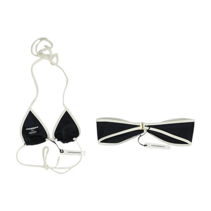 Black Solid Two-Piece