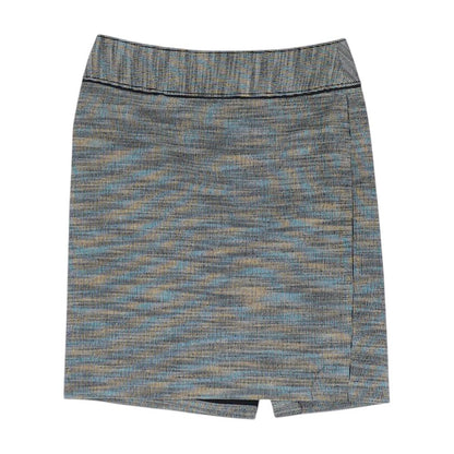 Black Check Mini Skirt