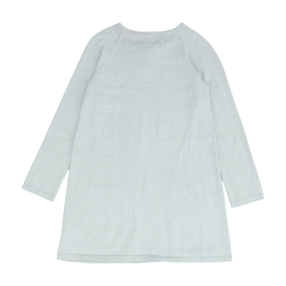 Gray Abstract Formal Dress