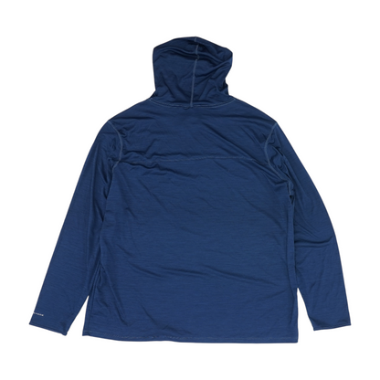 Blue Big & Tall Solid Hoodie Pullover
