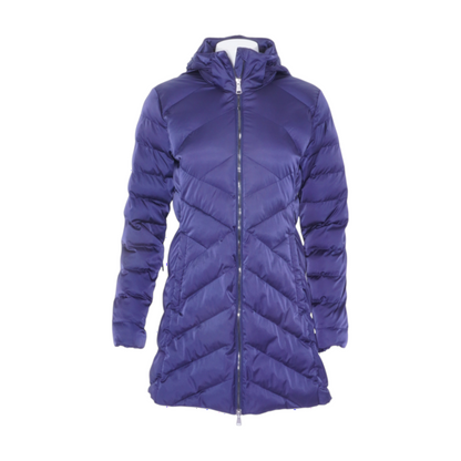 Navy Solid Puffer Jacket