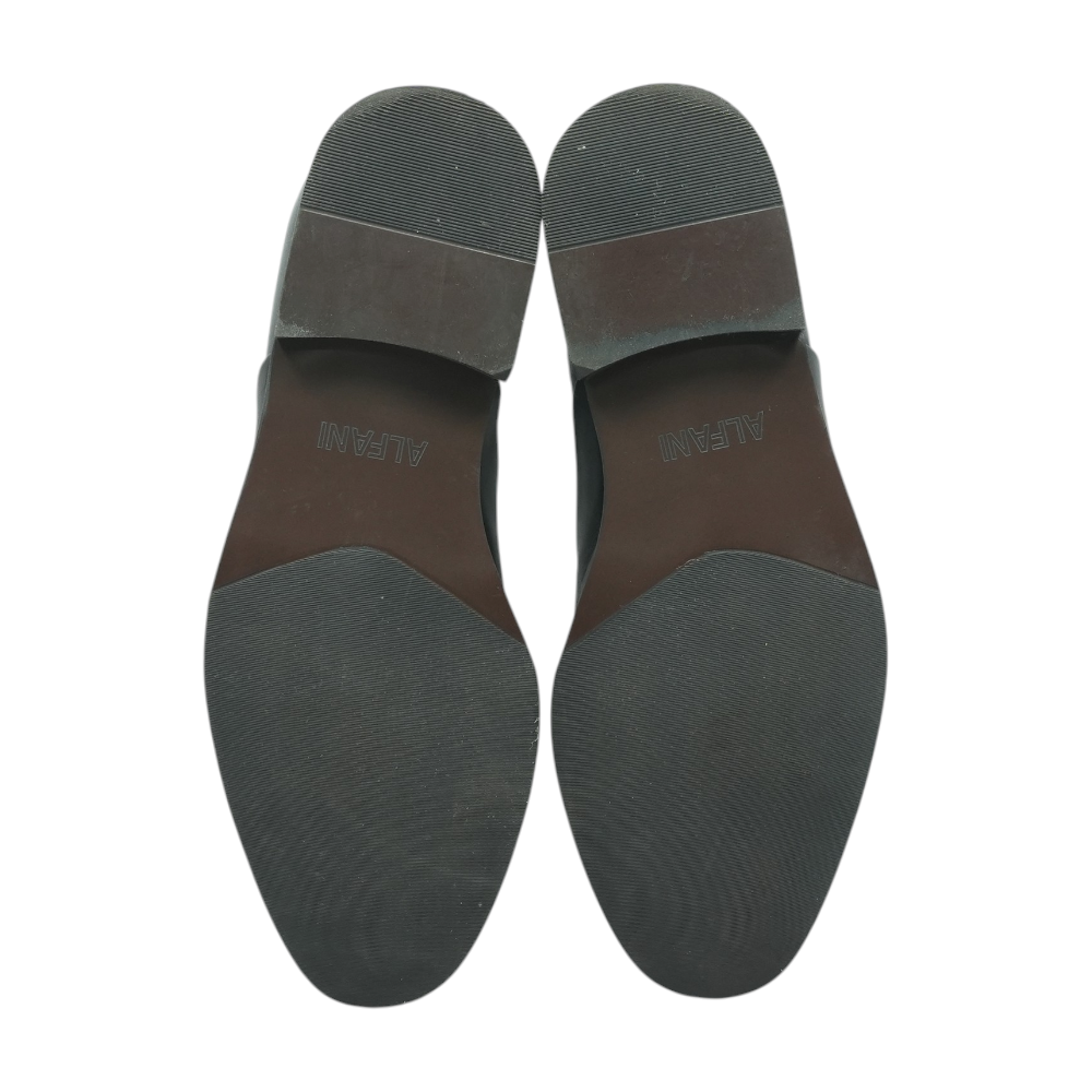 Black Lace-Up Dress Shoes