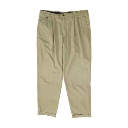 Beige Regular Pants
