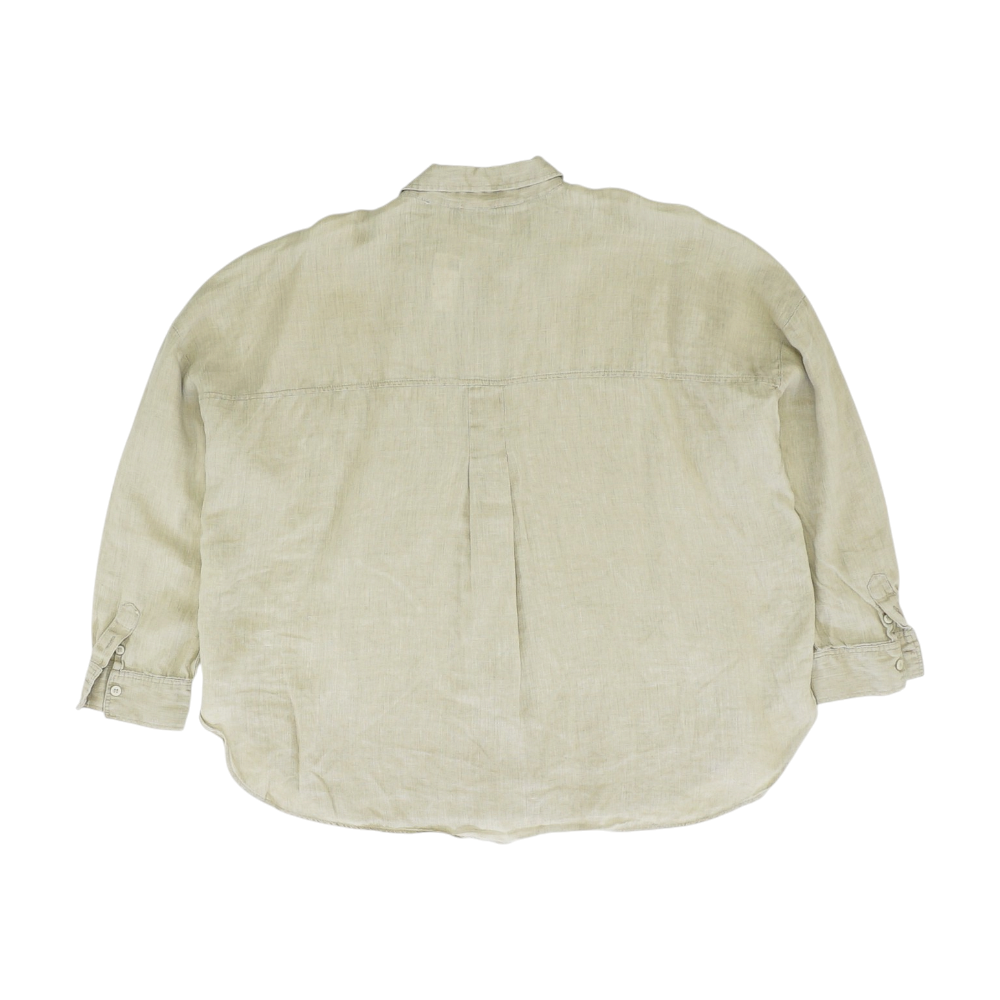Beige Button Down