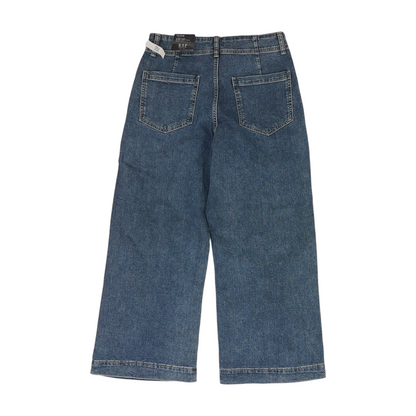Blue Wide Leg Jeans
