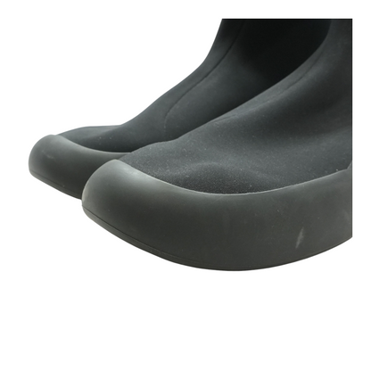 Black TR Scuba Ankle Boots