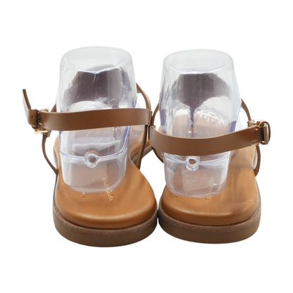Brown Flat Sandals