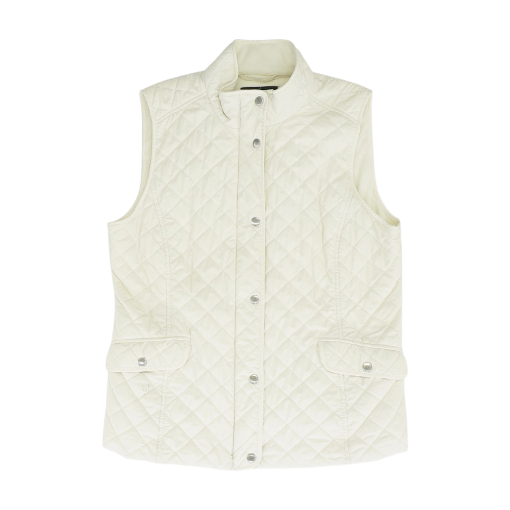 Ivory Solid Vest