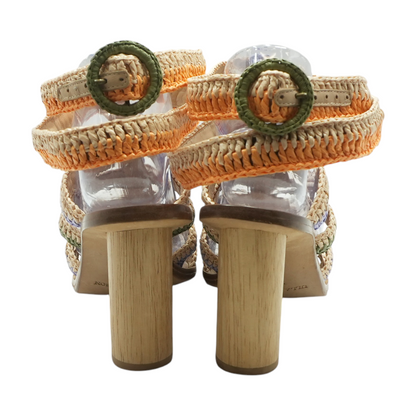 Multi Katya Pastel Heeled Sandal