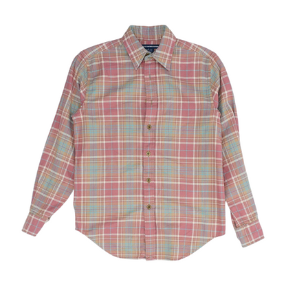 Red Plaid Flannel Button Down