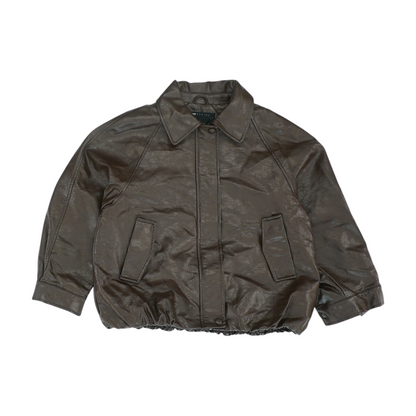 Brown Solid Jacket