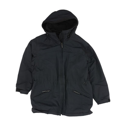 Vintage Black Solid Coat