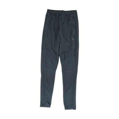 Black Solid Active Pants