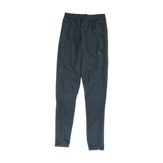 Black Solid Active Pants