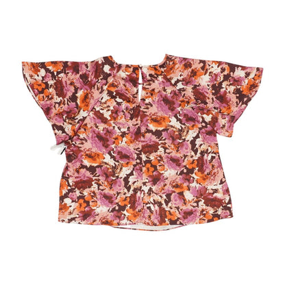 Pink Floral Blouse