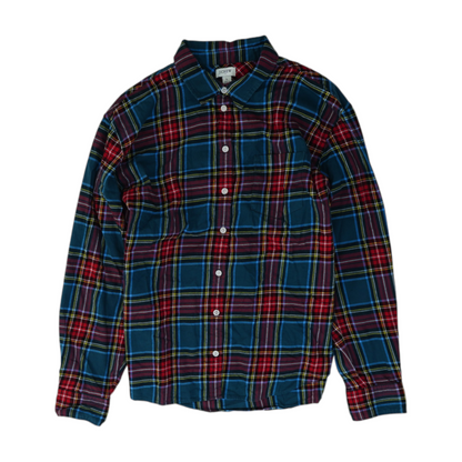 J.Crew Multi Plaid Flannel Button Down – Image 1