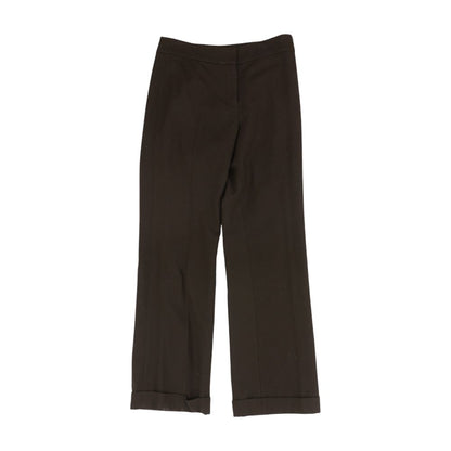 Brown Solid Pants