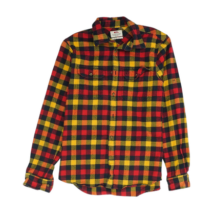 Multi Plaid Flannel Button Down