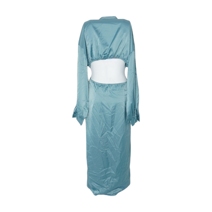 Teal Midi Dress