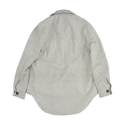Gray Solid Jacket