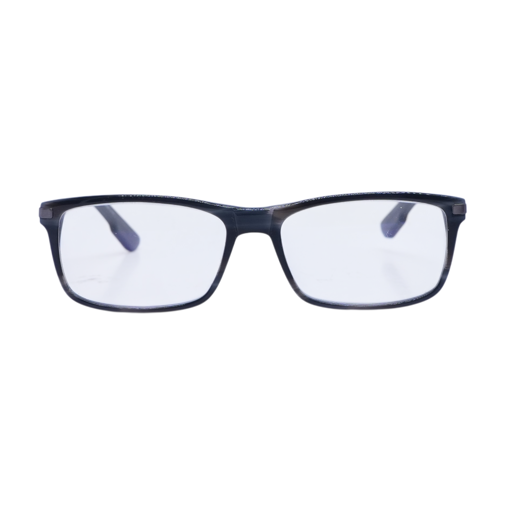 Black C8010 Rectangle Prescription Eyewear