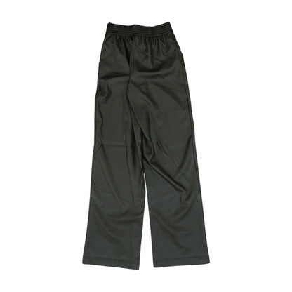 Black Solid Pants