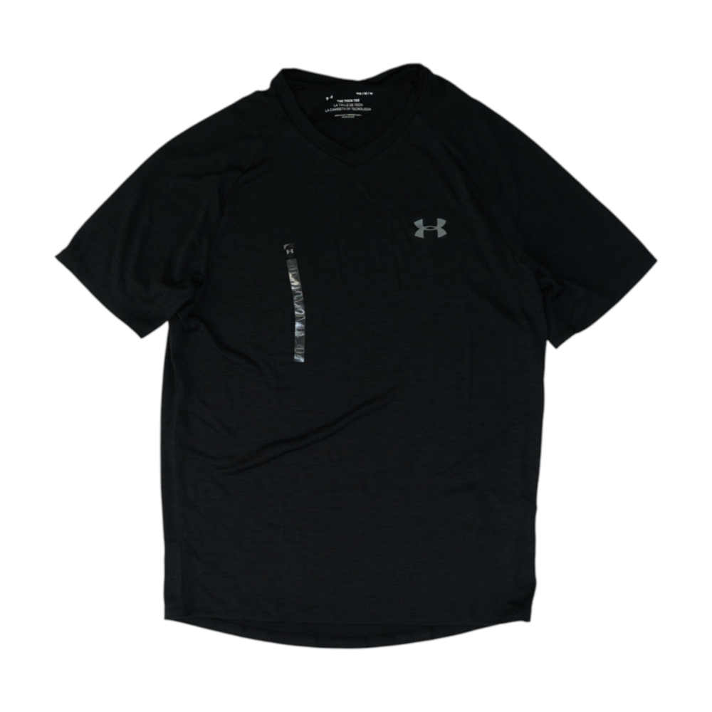 Black Solid Active T-Shirt