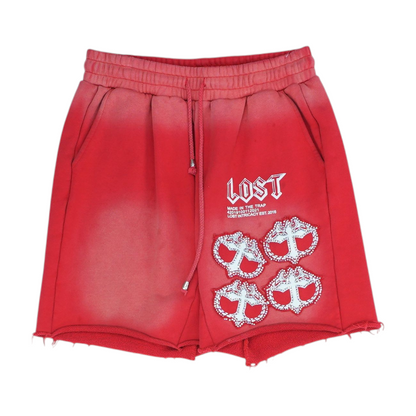 Red Active Shorts