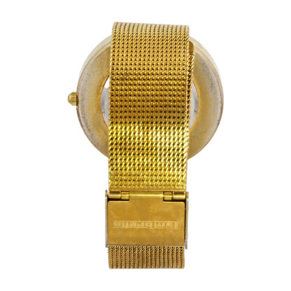 Women's Cielo Gold Tone Mesh Stainless Steel Watch