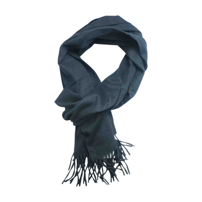 Black 100% Cashmere Scarf