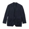 Navy Plaid Sport Coat