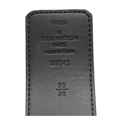 LV Initiales 40MM Reversible in Monogram Eclipse Canvas