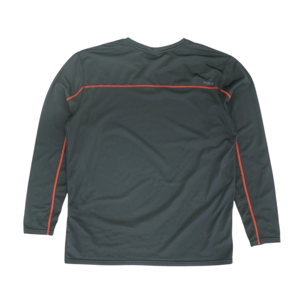 Black Solid Sweatshirt Pullover