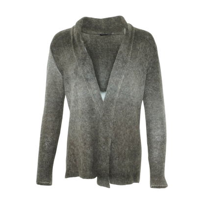 Charcoal Petite Cardigan Sweater