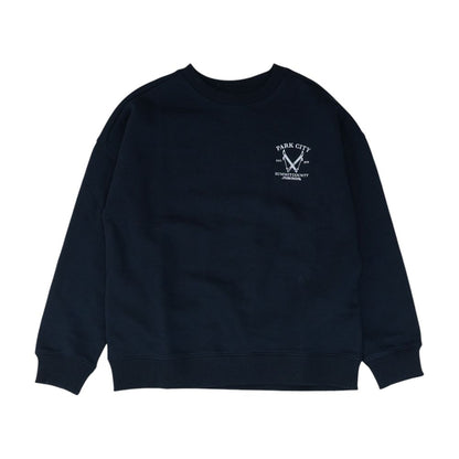 Navy Graphic Sweatshirt