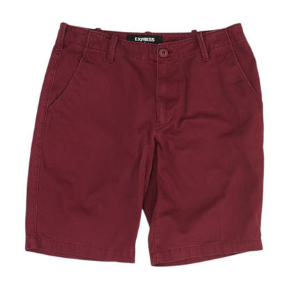 Red Chino Shorts