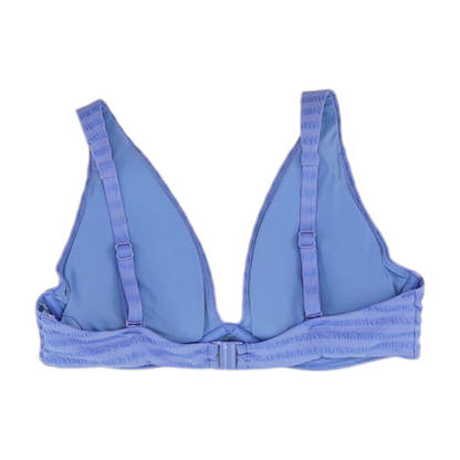 Blue Striped Swim Top