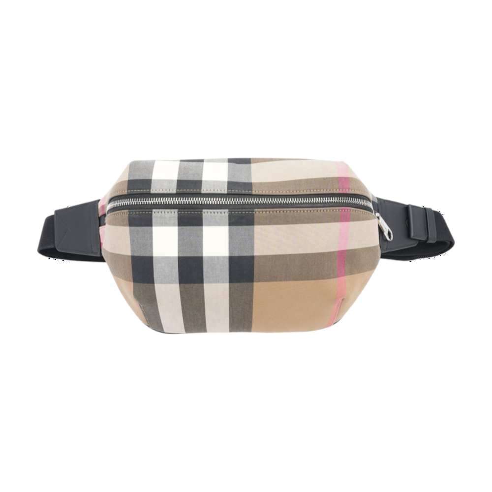 Burberry Sonny House Check Canvas Belt Bag – Image 1