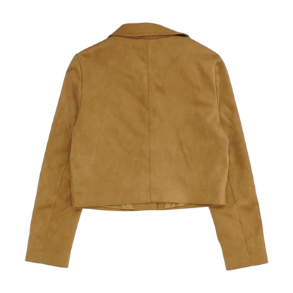 Brown Solid Jacket