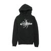 Spiderz Black Solid Hoodie Pullover – Image 1