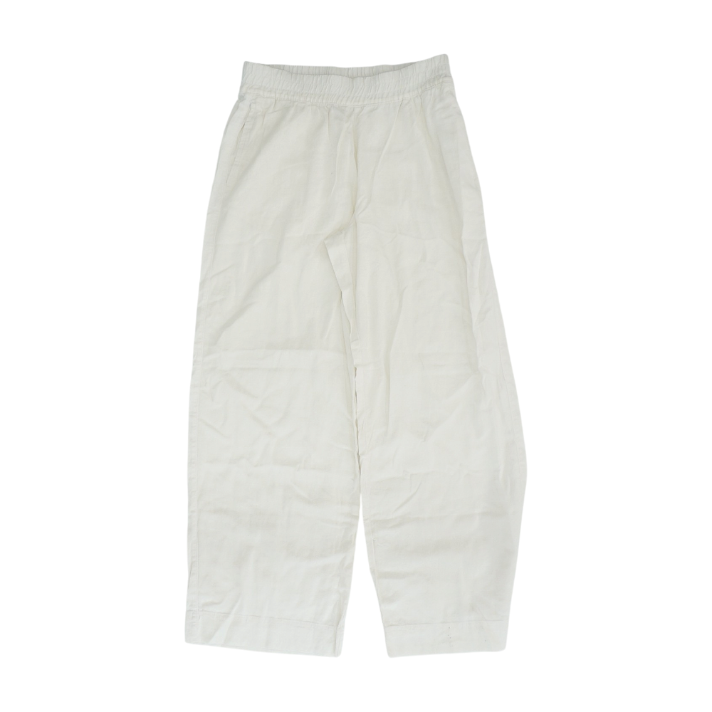 White Wide Leg Pants