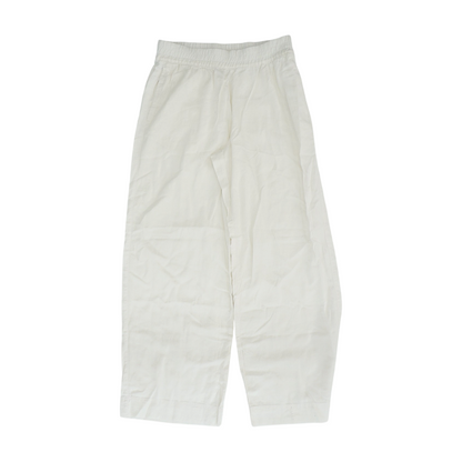 White Wide Leg Pants